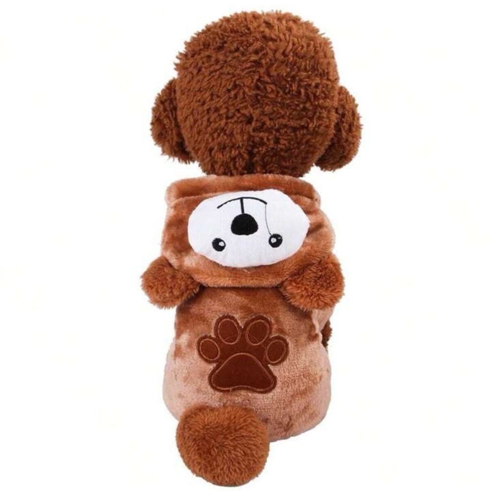 Dog Four-Legged Brown Bear Transformation Suit, Autumn And Winter